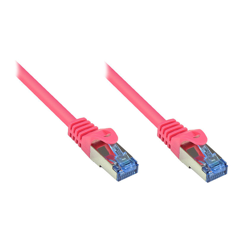Good Connections Cat.6A Patchkabel S/FTP HF magenta 5m