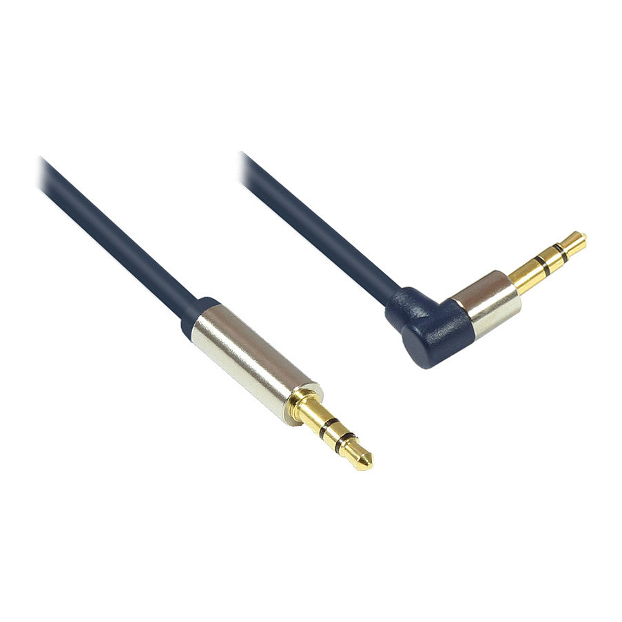 Good Connections Audiokabel 3-pol. 3.5mm-St.-St. gew. 1m