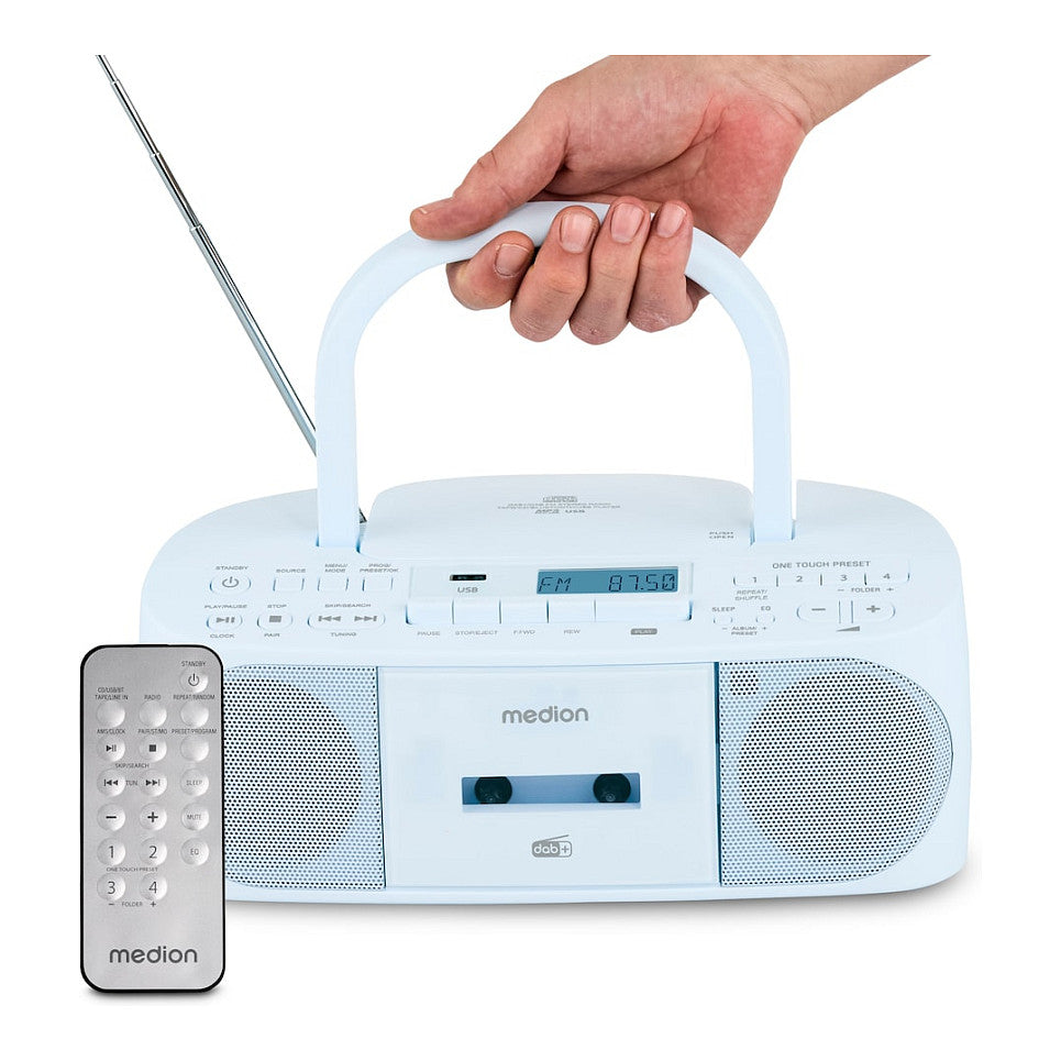 MEDION® LIFE® DRX-1 Plus Boombox blau
