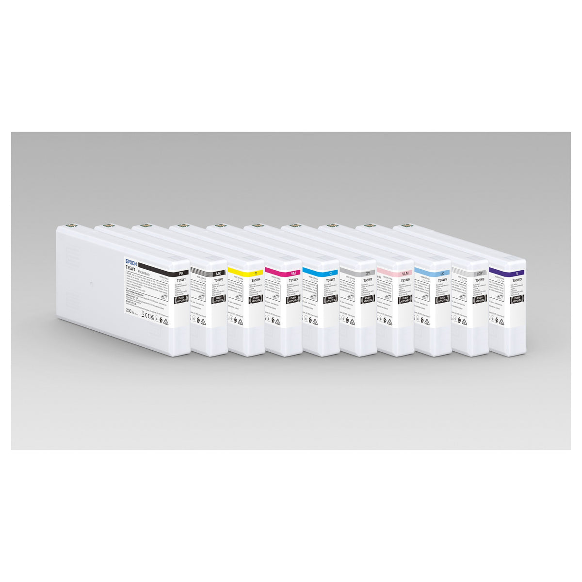 Epson Tintenpatrone light gray T 55W 200 ml T 55W9