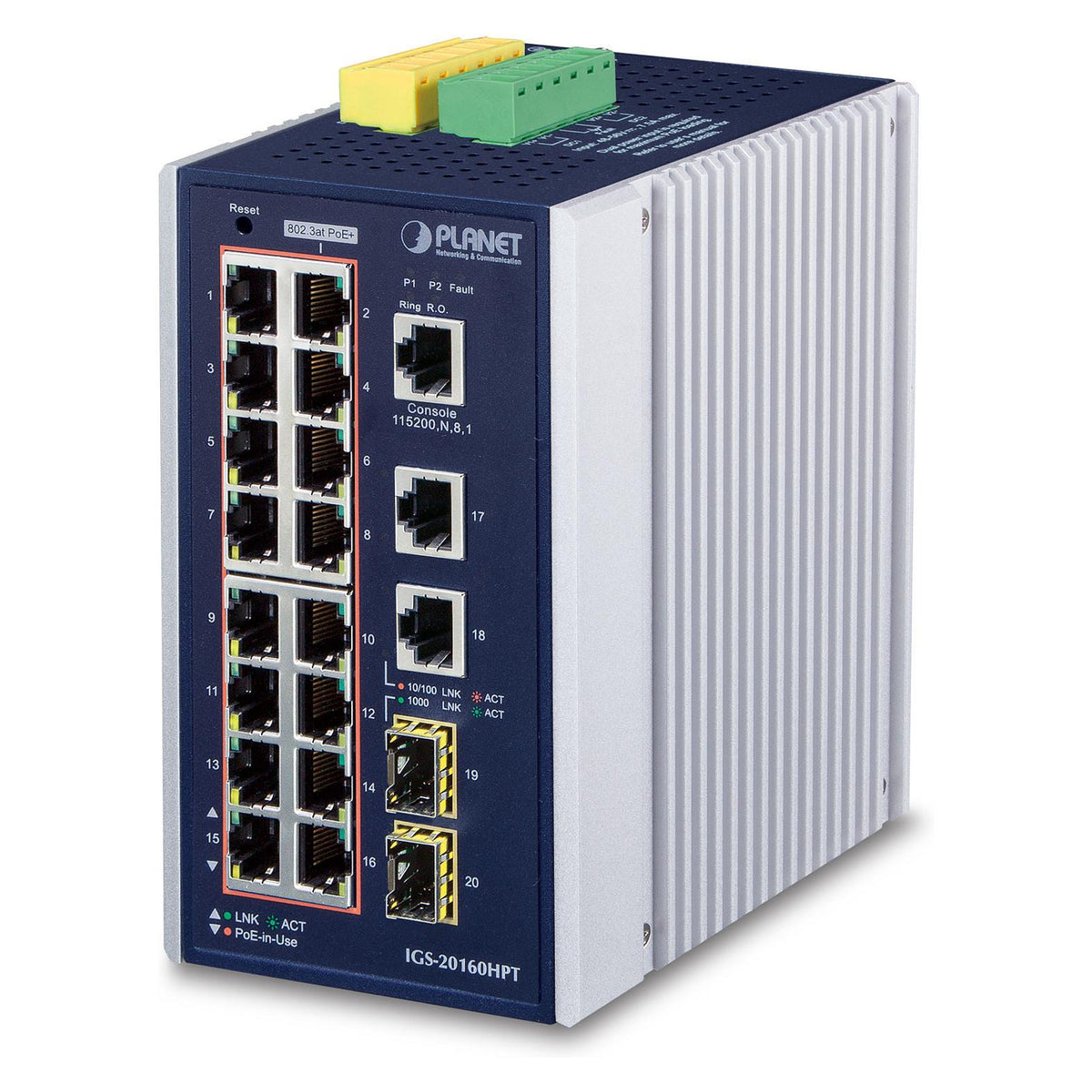 Planet IGS-20160HPT 16-Port Managed Switch
