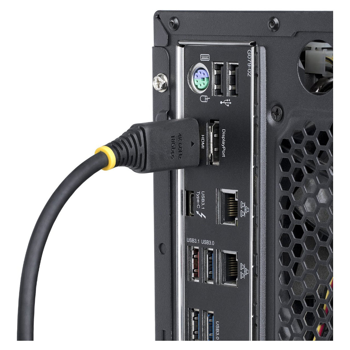 StarTech 6ft High Speed HDMI Cable w/Gripping Connectors, 4K 60Hz