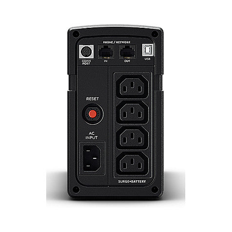 CyberPower USV, RT-Serie, 650VA/400W, Line-Interactive, USB, COMM Port,