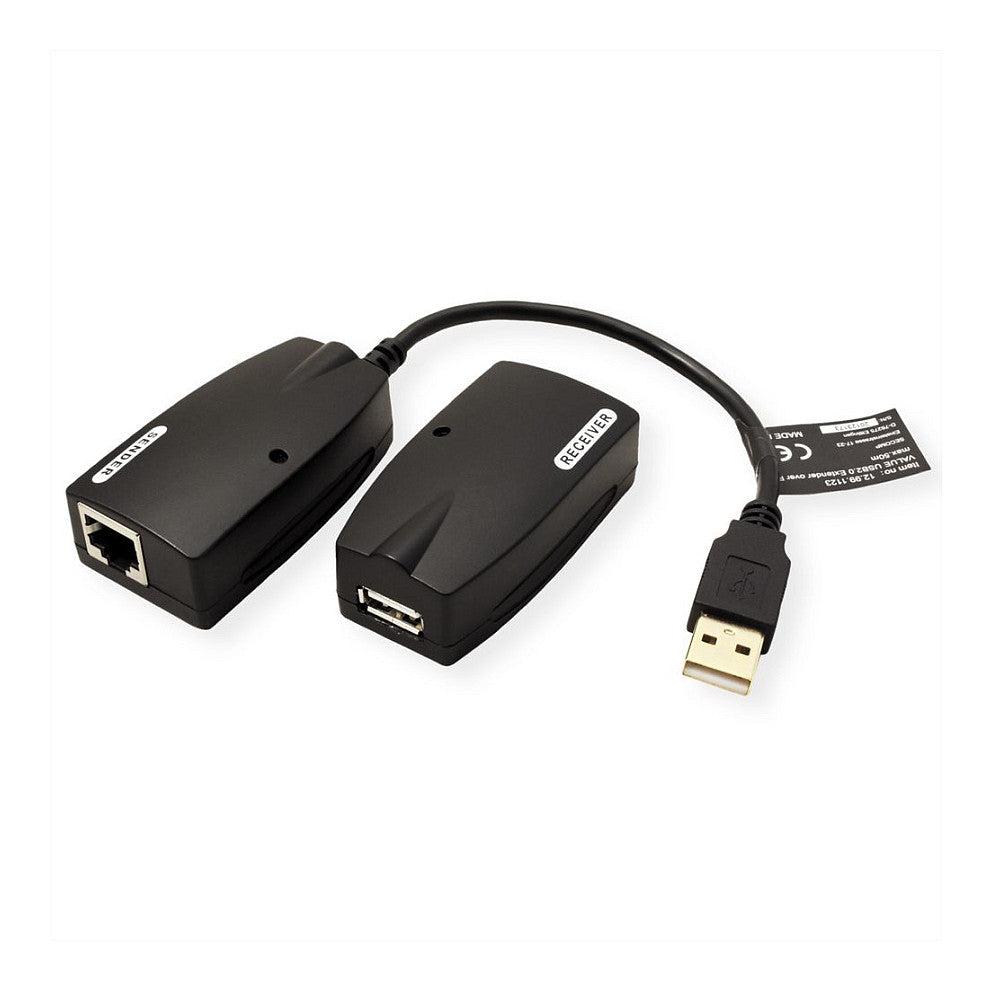 VALUE USB 2.0 Verlngerung ber RJ45, max. 50m