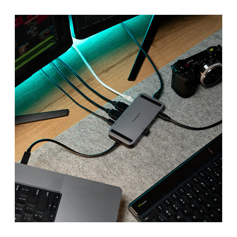 D Targus USB4 Dual 4K HDMI Mini Dock