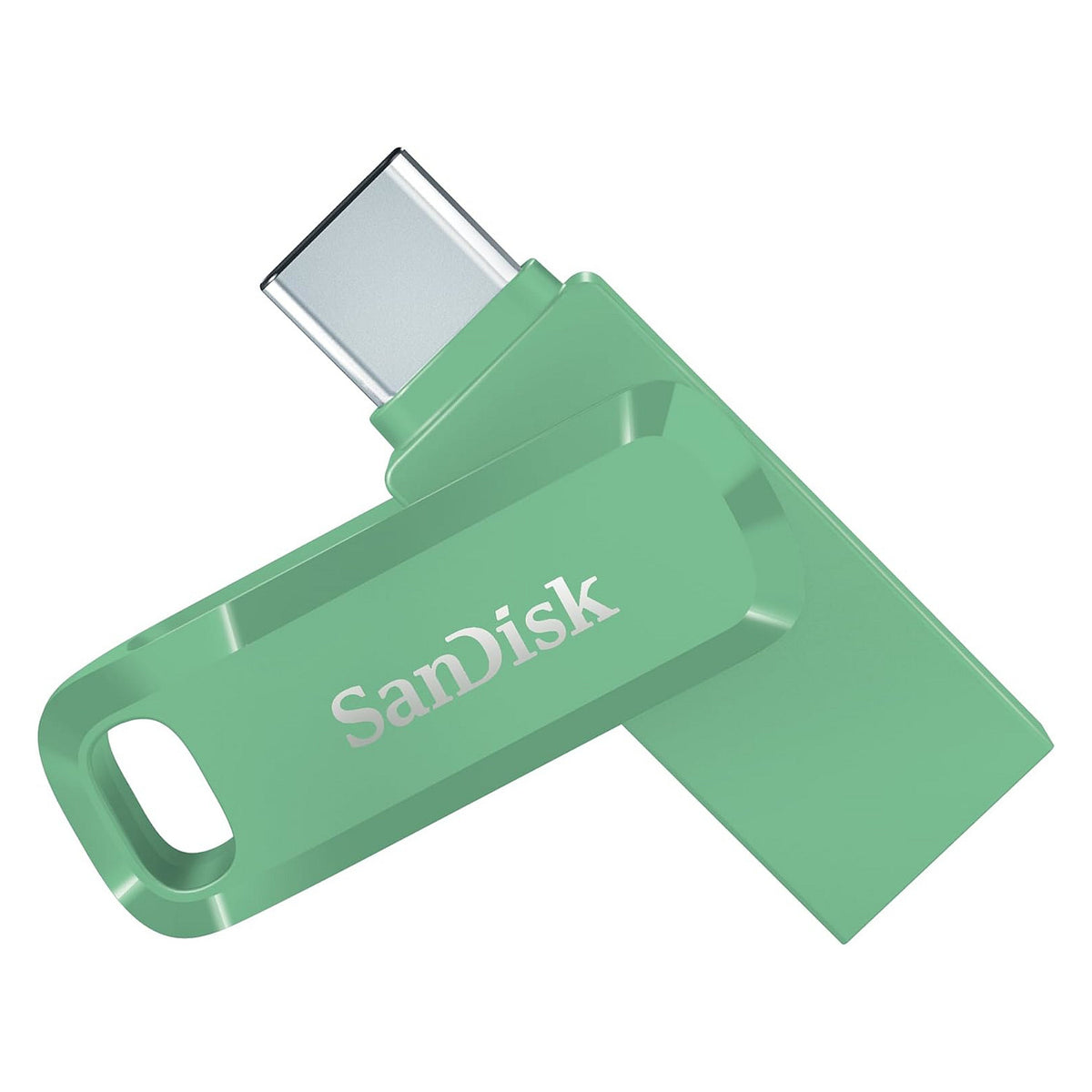 Stick SanDisk Ultra Dual Drive Go 64 GB USB 3.1 Type-C / USB-A Stick Absinthe Grün