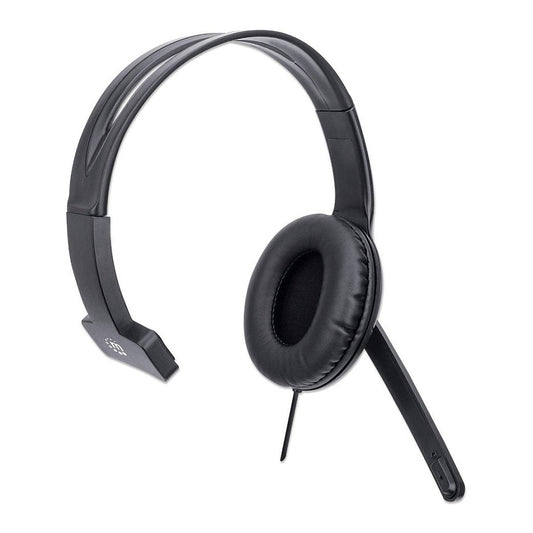 MANHATTAN Mono USB Headset with microphone