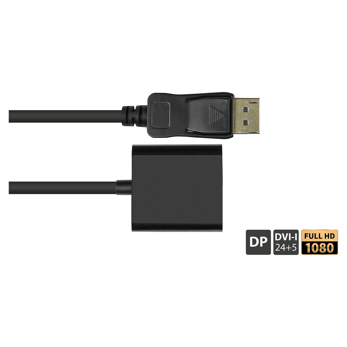 Good Connections Adapter DP-St.-DVI-I 24+5Bu. 0,2m
