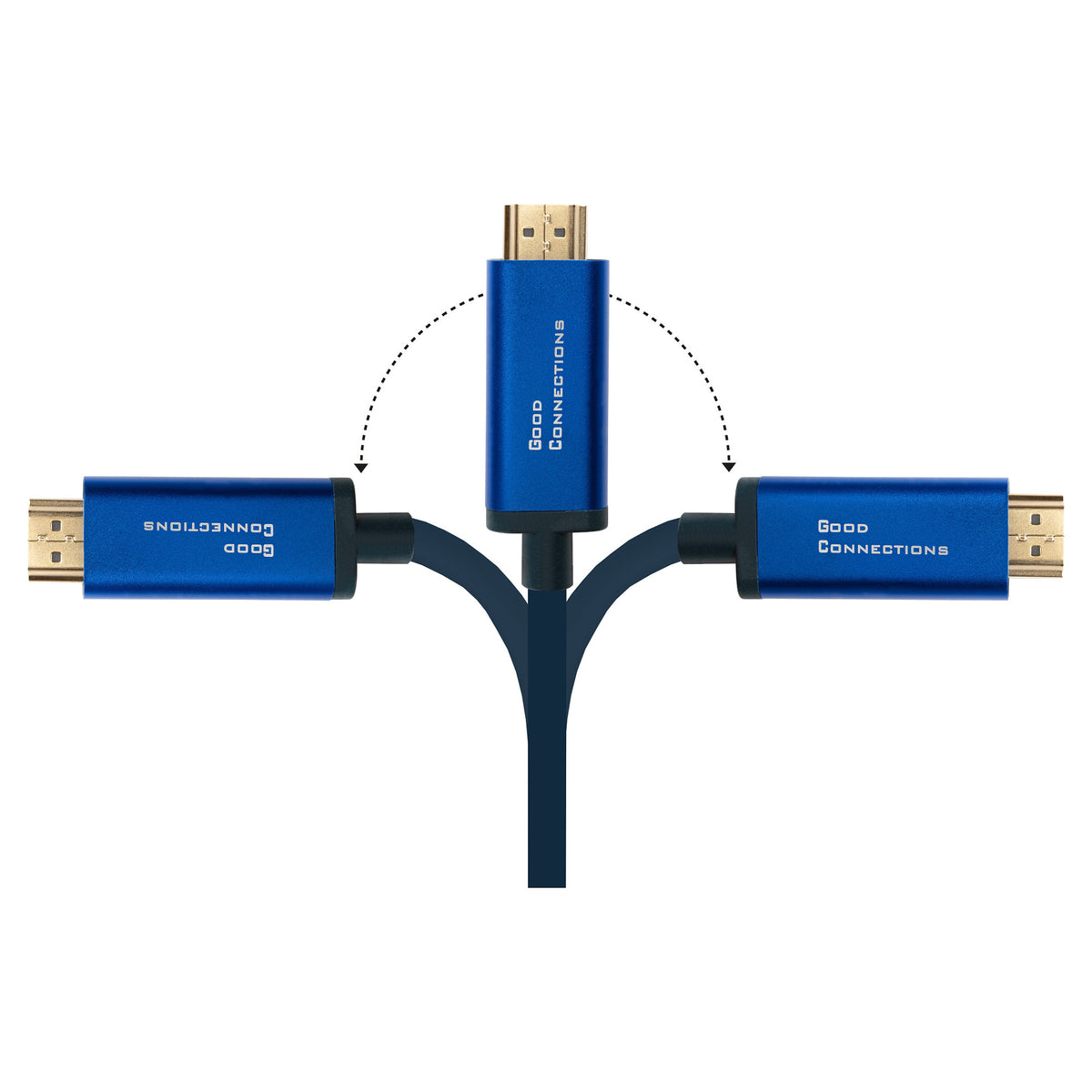 Good Connections Adapterkab SmartFLEX USB-C an HDMI blau 1m