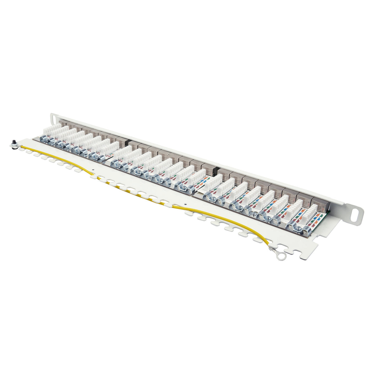 Good Connections Patchpanel 19"Cat. 6A 24-P 0,5HE reinweiß