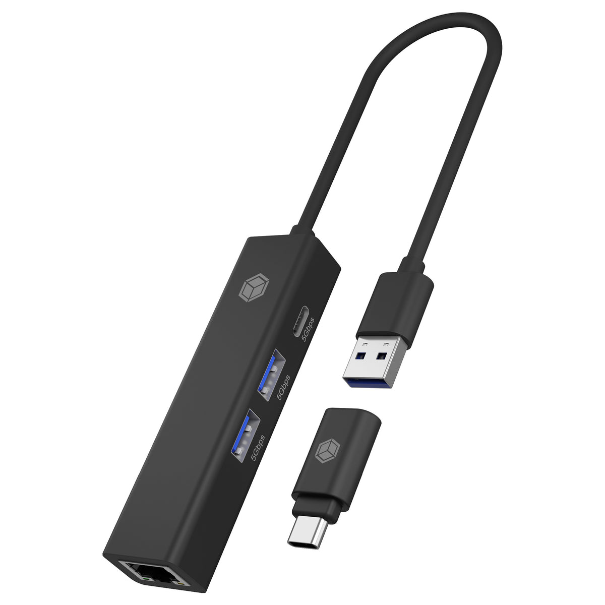 ICY BOX IB-HUB1439 LAN/USB Hub LAN/USB Hub