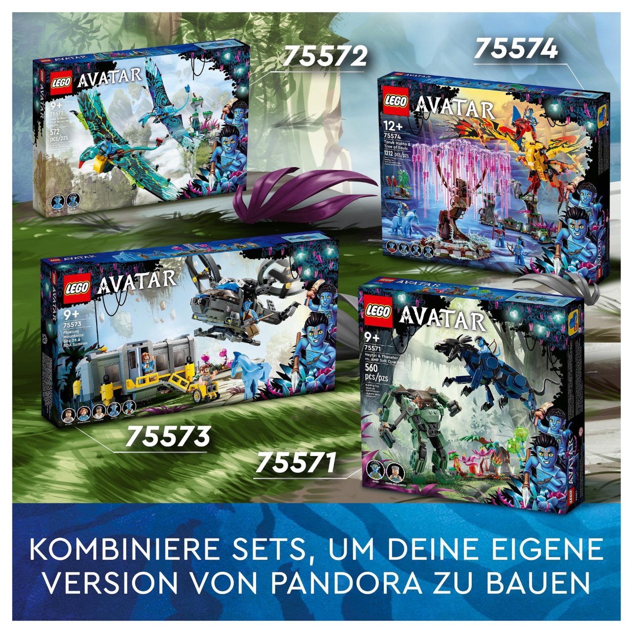 LEGO Avatar Schwebende Berge