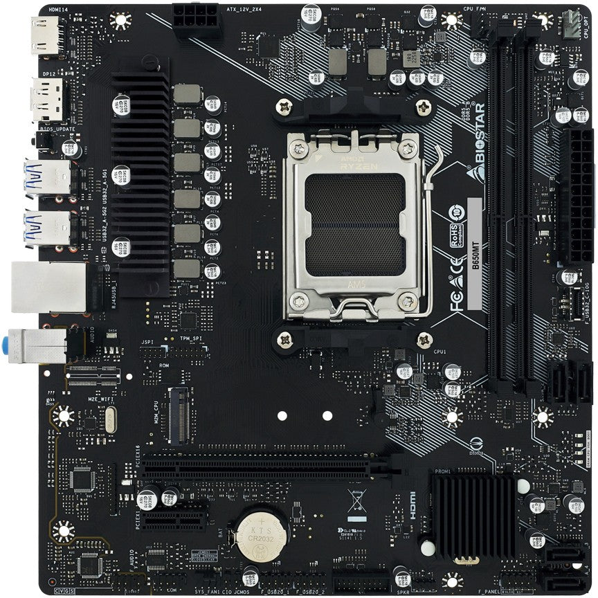 Biostar B650MT (B650.AM5.mATX.DDR5)