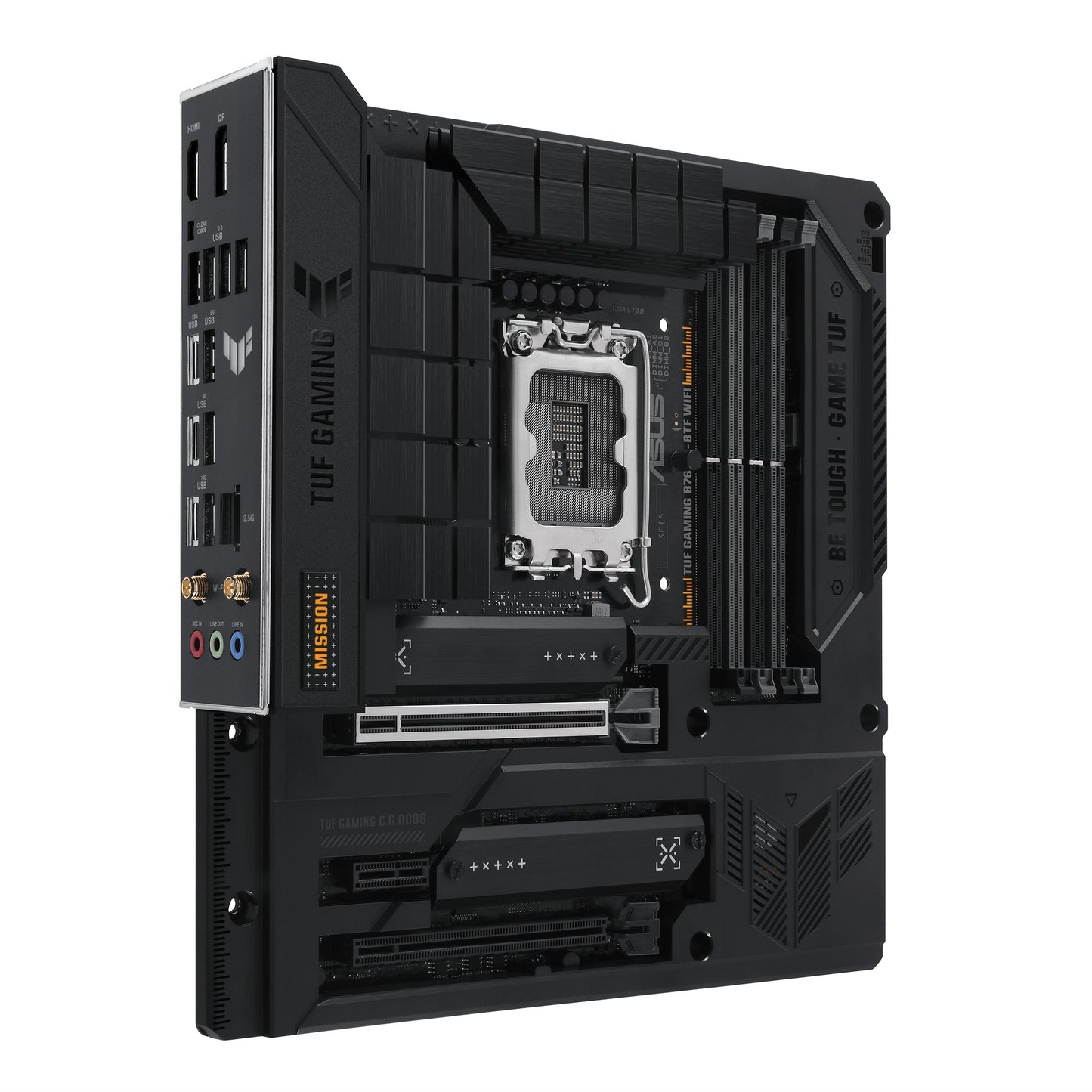 ASUS TUF GAMING B760M-BTF WIFI (Intel.1700.DDR5.mATX)