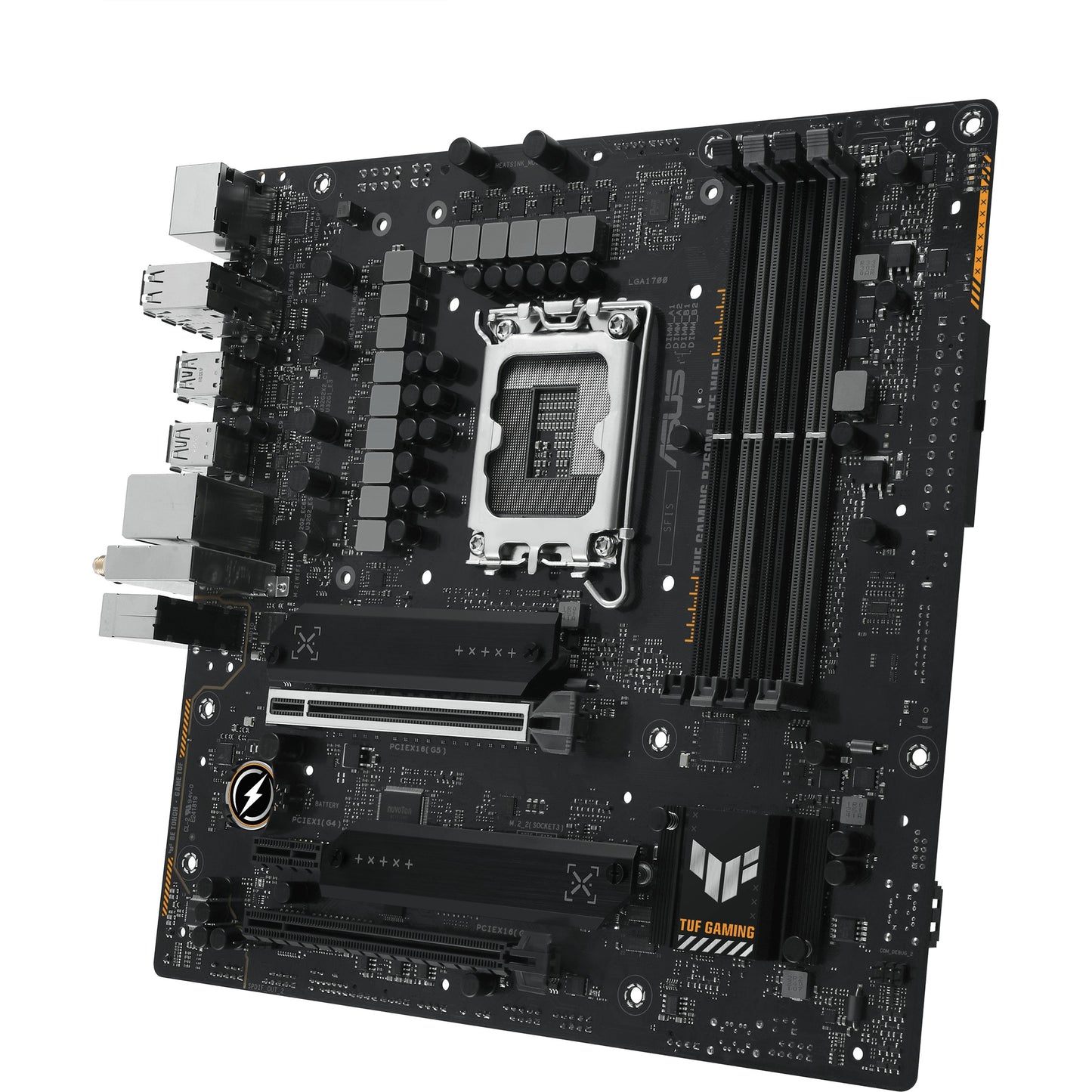 ASUS TUF GAMING B760M-BTF WIFI (Intel.1700.DDR5.mATX)