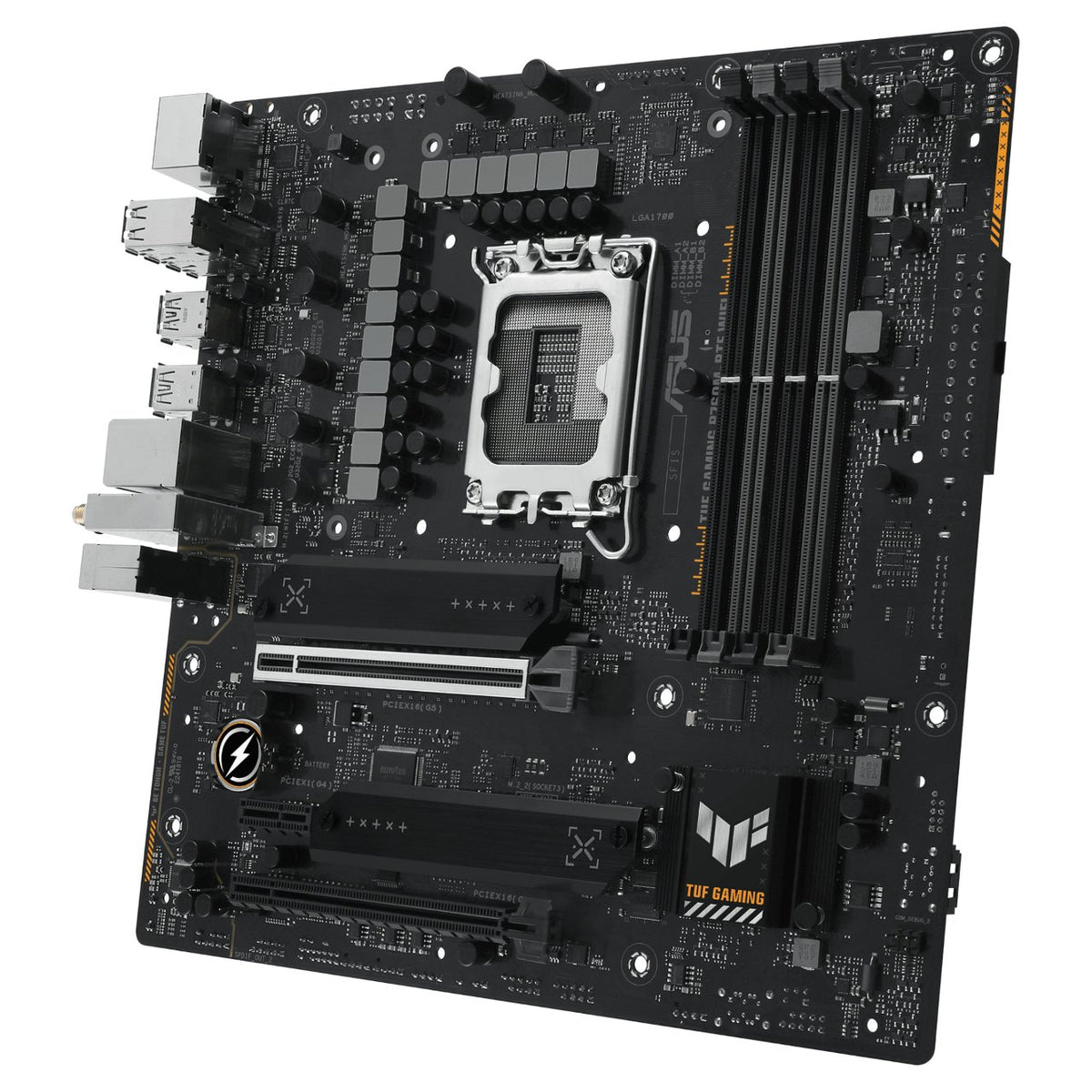 ASUS TUF GAMING B760M-BTF WIFI (Intel.1700.DDR5.mATX)