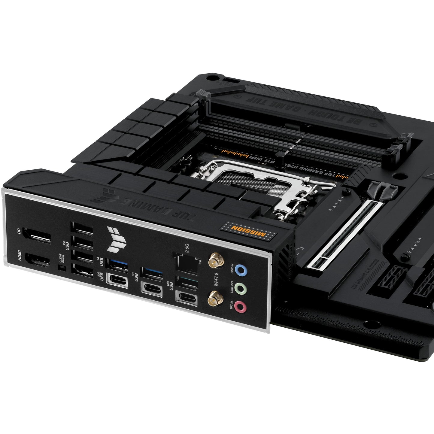 ASUS TUF GAMING B760M-BTF WIFI (Intel.1700.DDR5.mATX)
