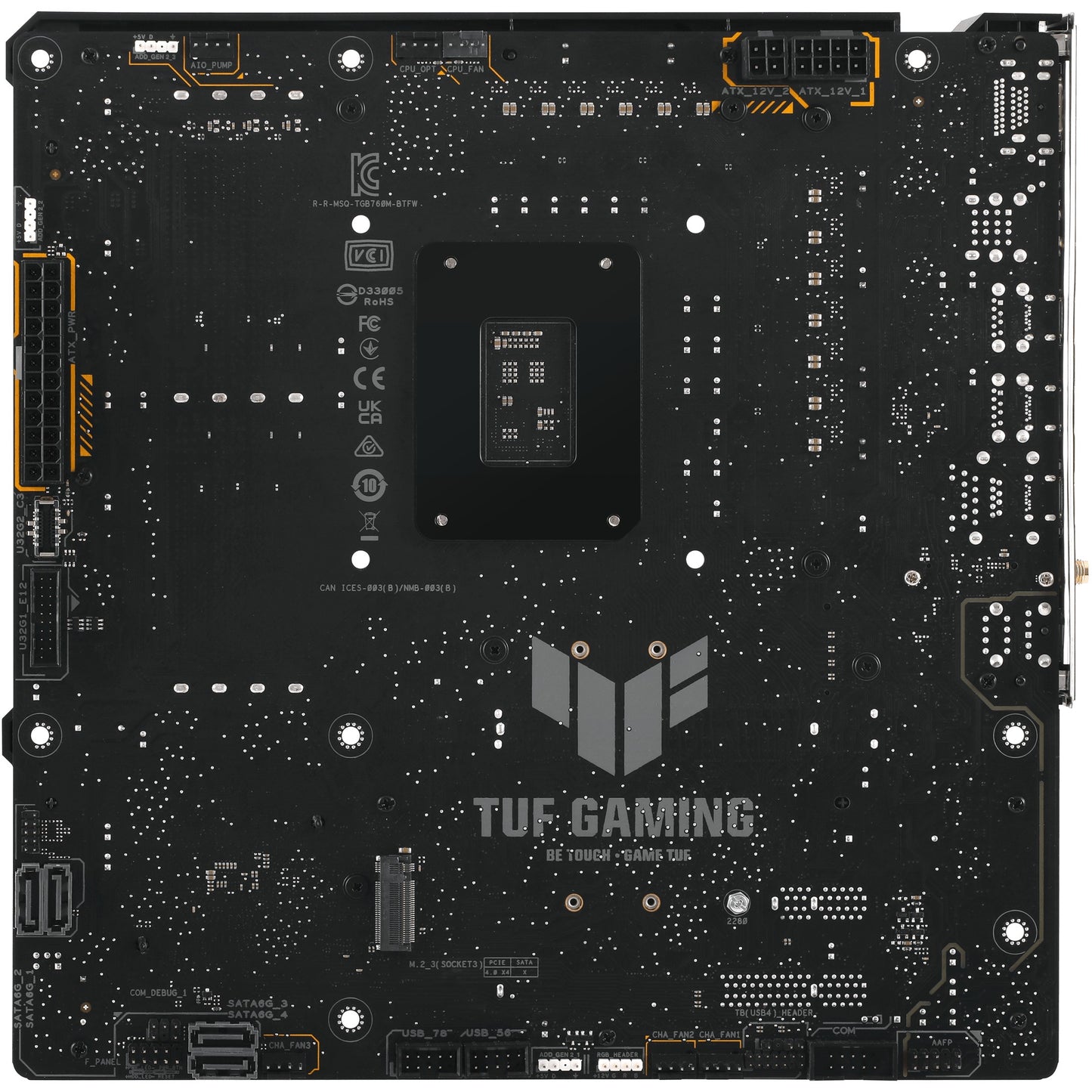 ASUS TUF GAMING B760M-BTF WIFI (Intel.1700.DDR5.mATX)