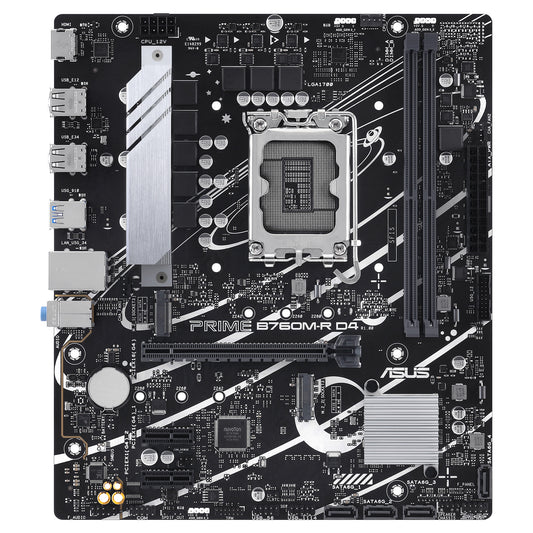 ASUS PRO B760M-R D4 (Intel.1700.DDR4.mATX)
