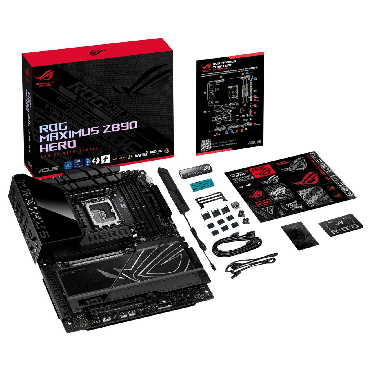 ASUS ROG MAXIMUS Z890 HERO (Intel.1851.DDR5.ATX)