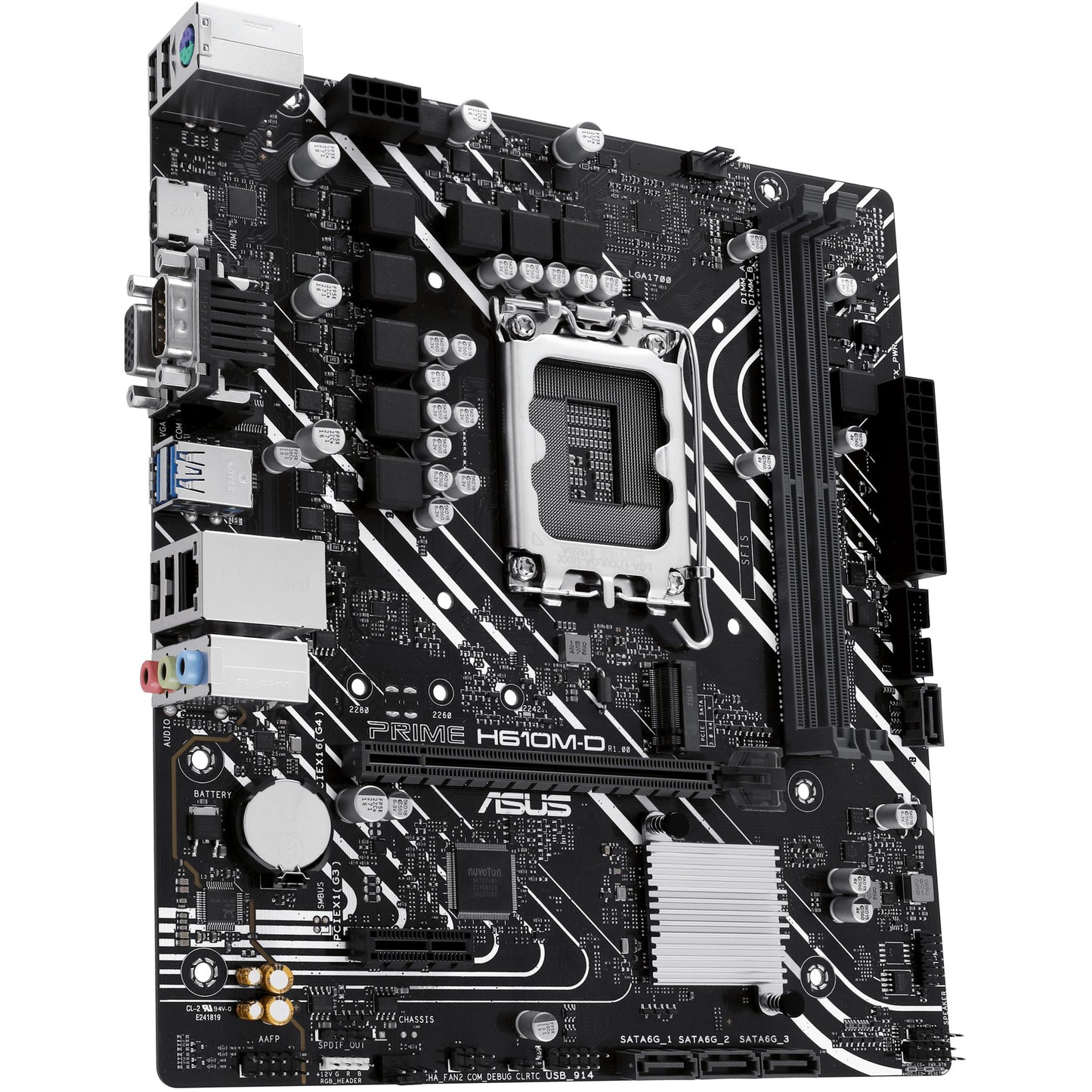 ASUS PRIME H610M-D (Intel.1700.DDR5.mATX)