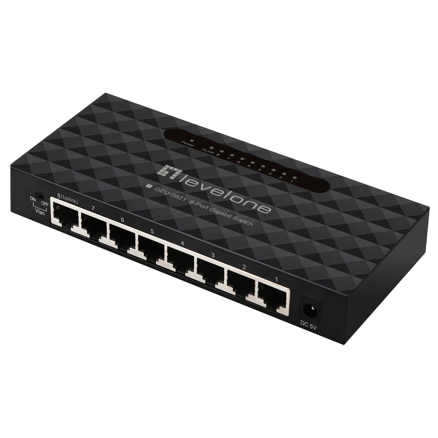 Switch 8x GE GEU-0821 Kunststoff