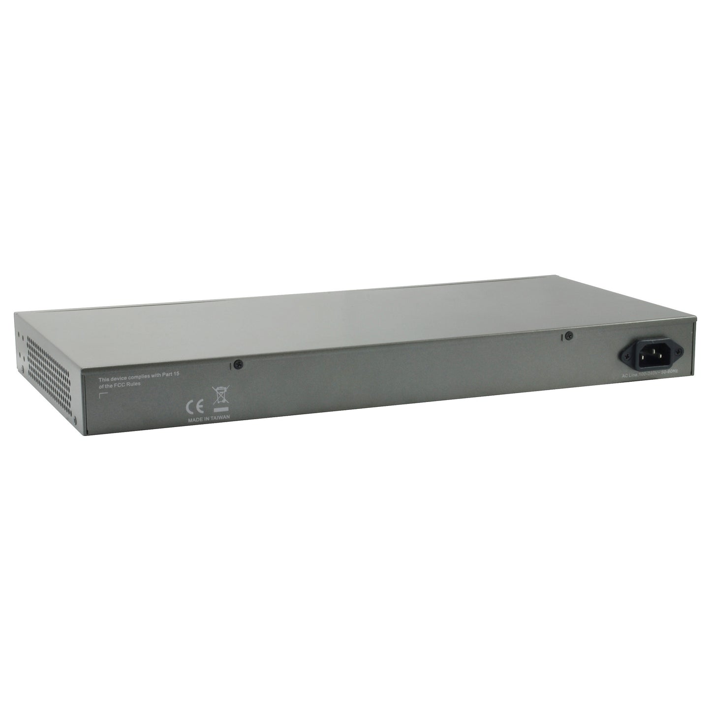 Switch 26x GE GEP-2651 2xGSFP 19" 185W 24xPoE+
