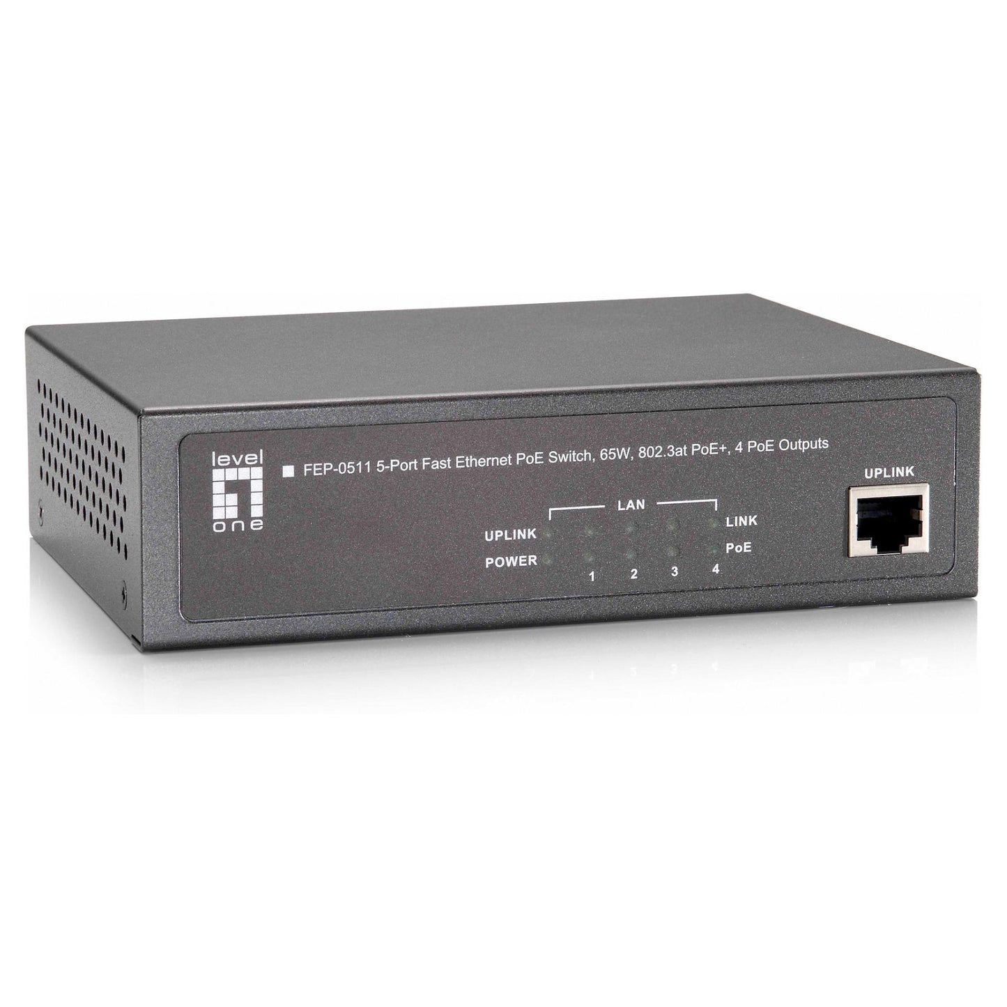 Switch 5x FE FEP-0511 65W 4xPoE