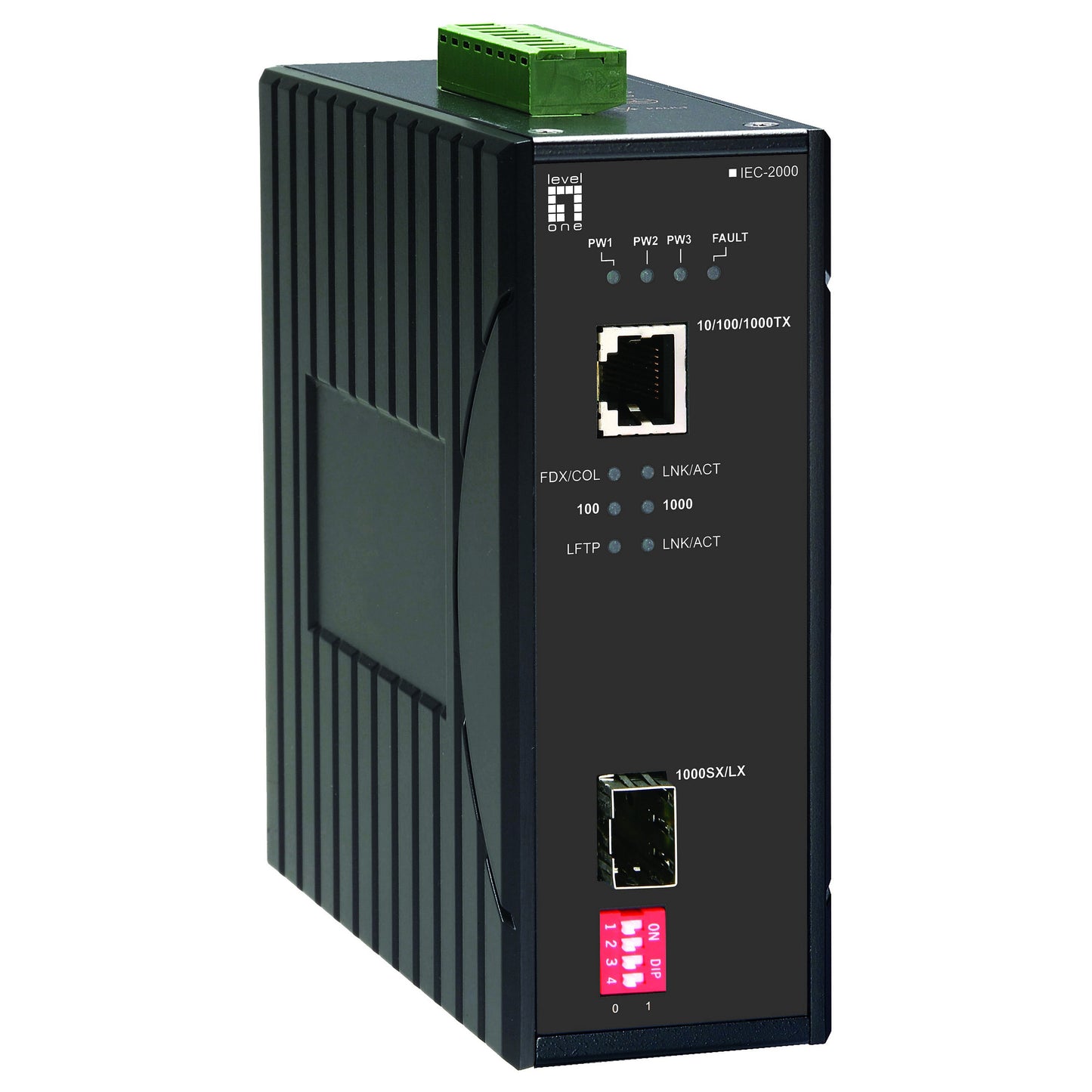 Konverter IEC-2000 10/100TX>100FX 2km