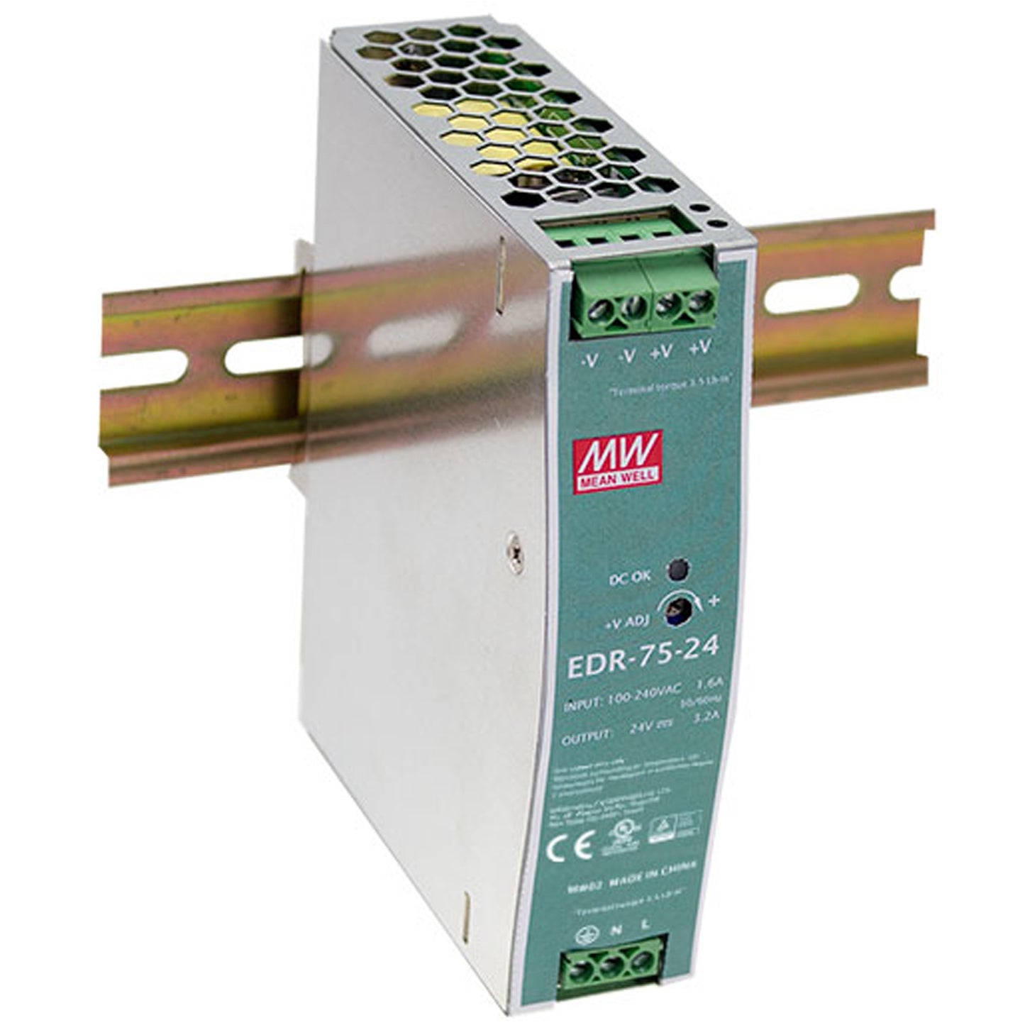 ind. Netzteil POW-4821 48VDC 75W DIN-Schiene PoE
