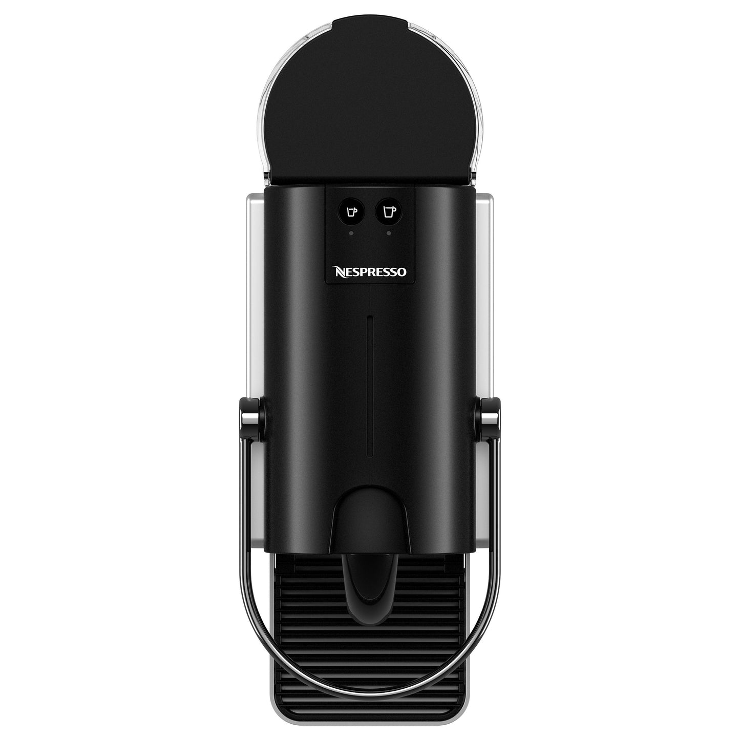 DeLonghi Kaffeemaschine Nespresso Pixie EN127.BL *silber/schwarz*