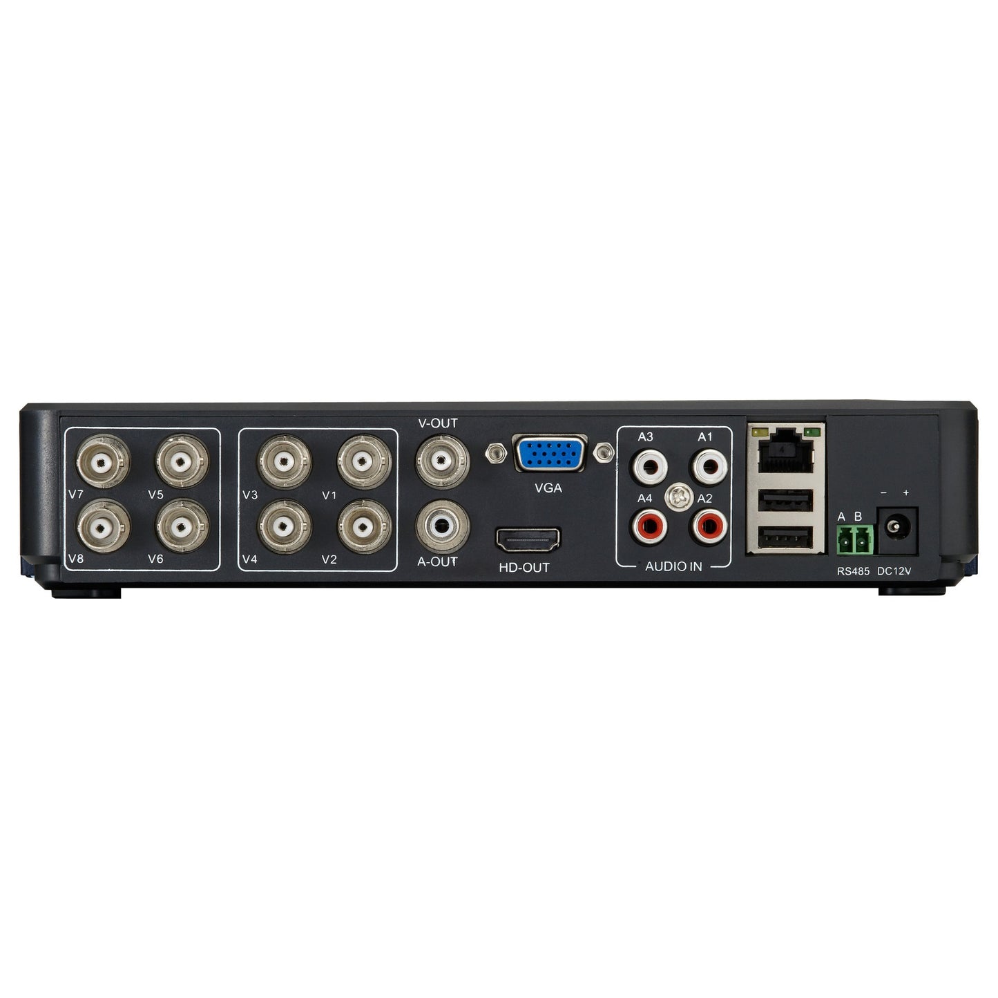 CCTV 8-Kanal Fix Out H.264 IR 4xCam inkl.