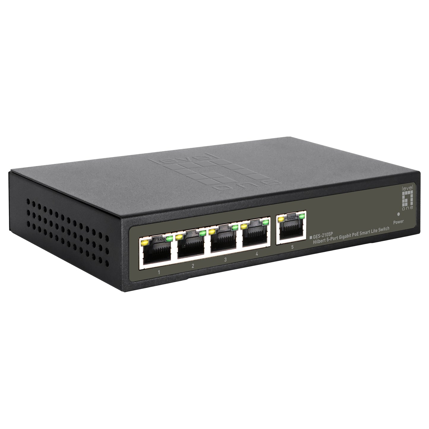 Switch 5x GE GES-2105P Hilbert 60W 4xPoE+