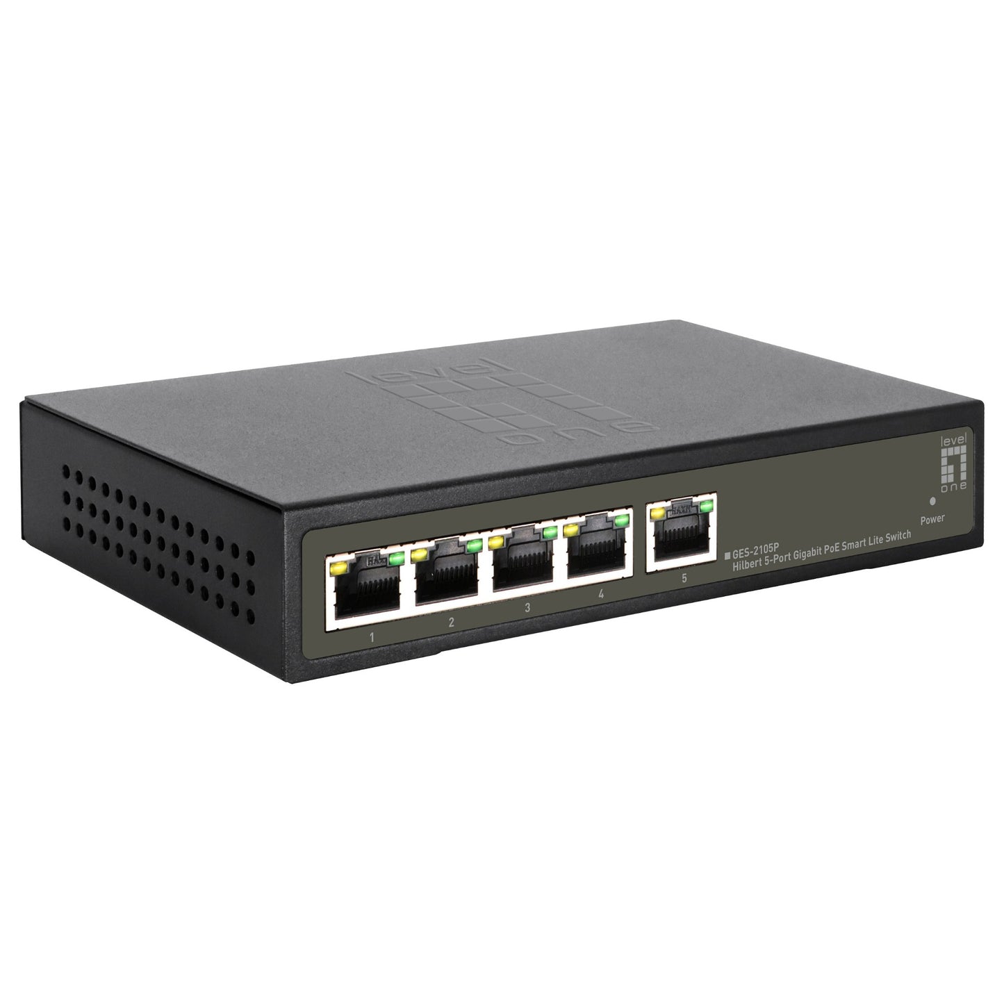 Switch 5x GE GES-2105P Hilbert 60W 4xPoE+
