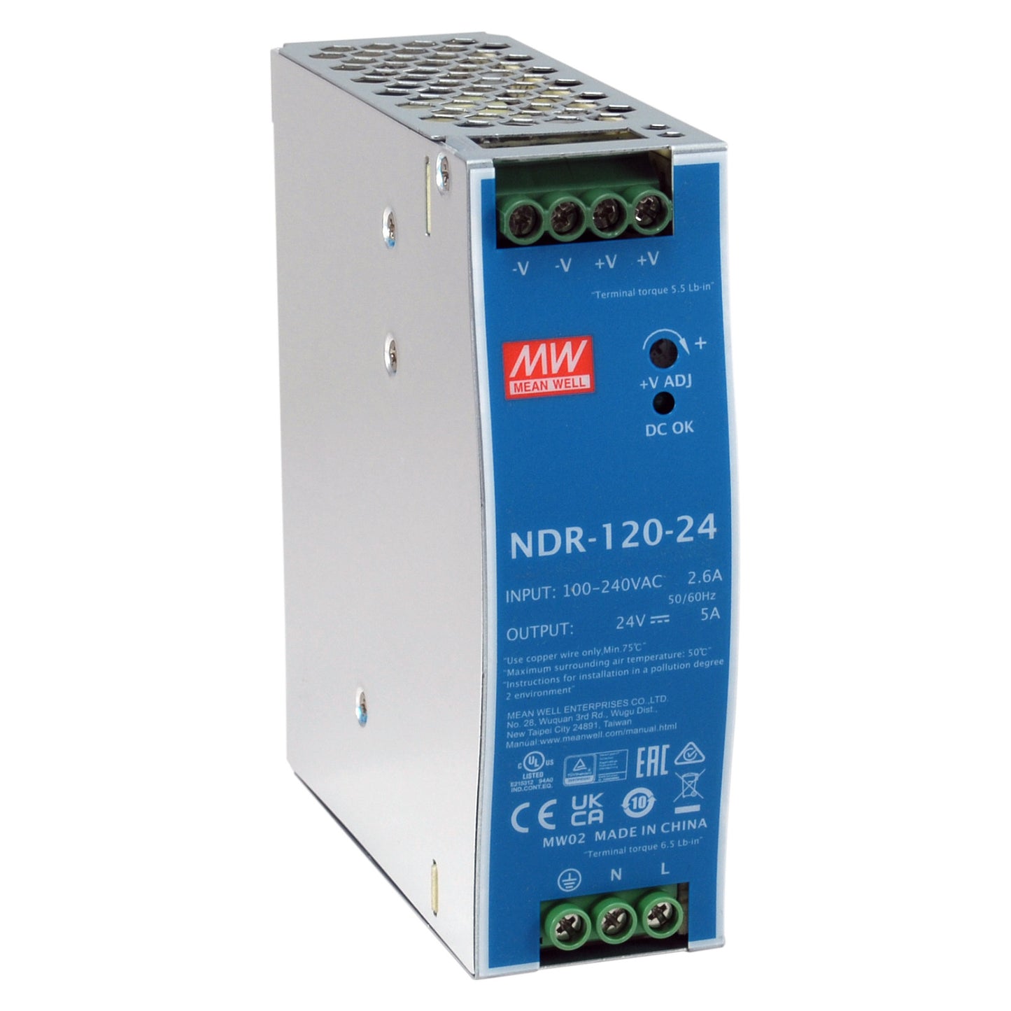 ind. Netzteil POW-2442 24VDC 120W DIN-Schiene si