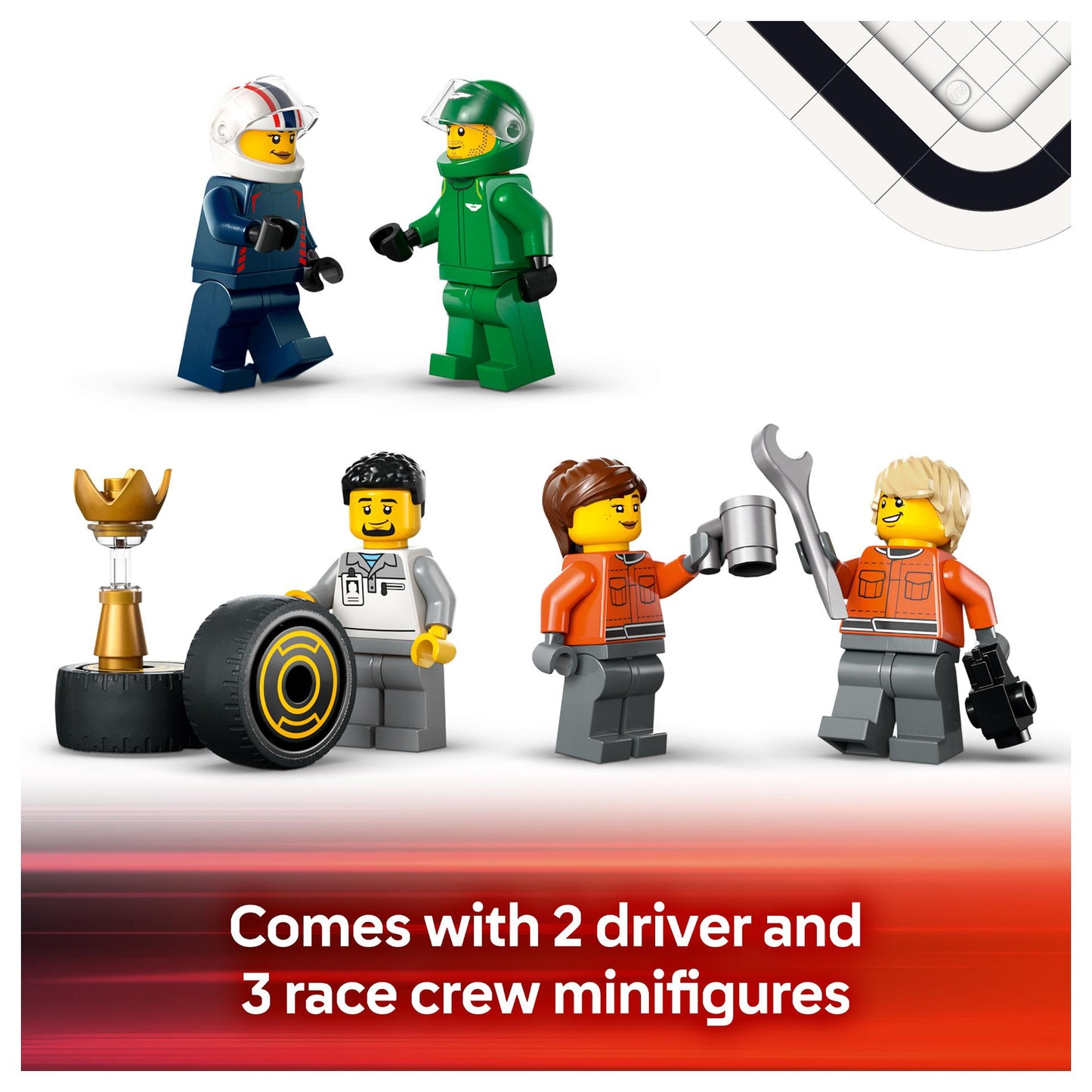 LEGO City - F1 Transporter mit RB20 & AMR24 Rennautos