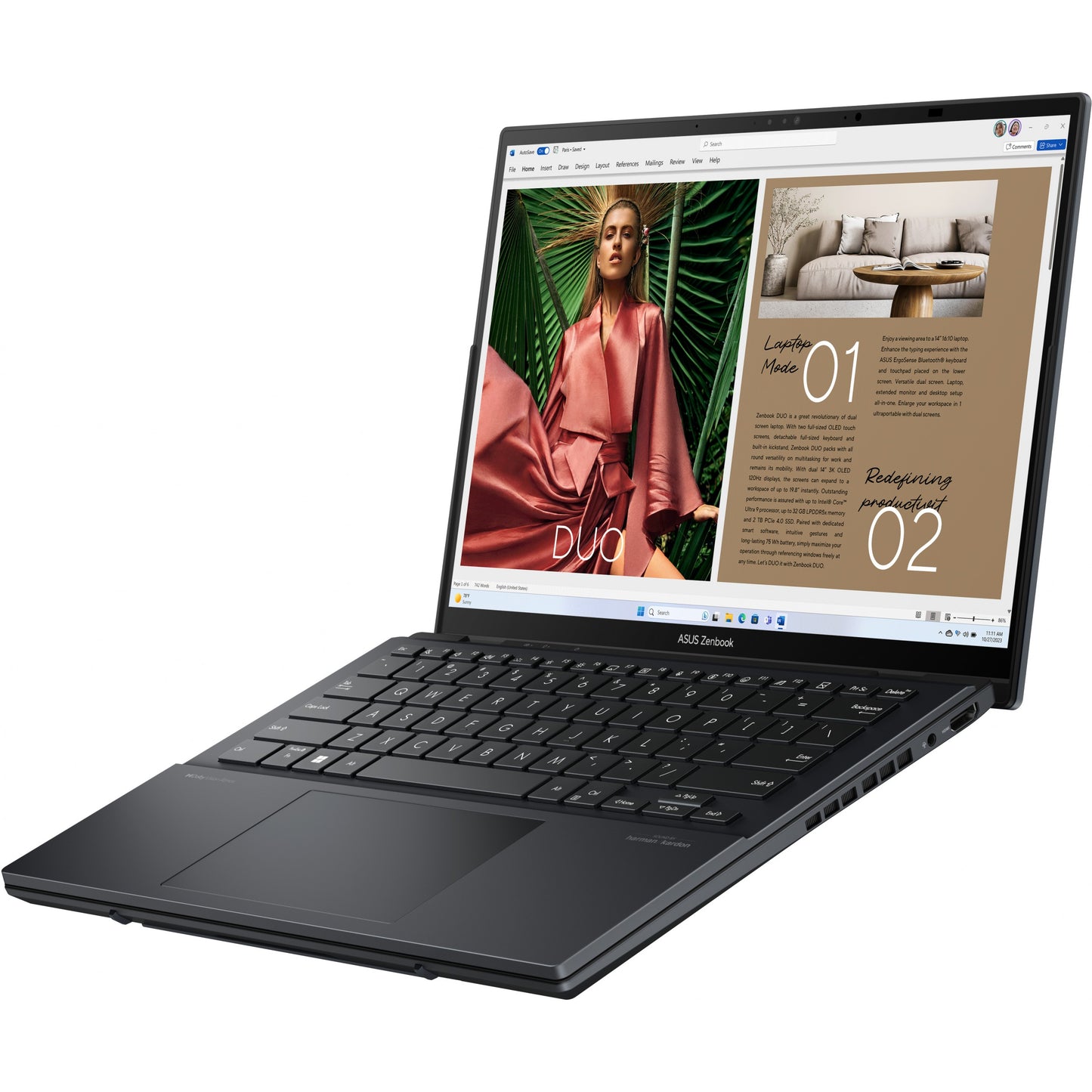 ASUS Zenbook Duo Ultra 9 185H 32 2TB UX8406MA-PZ058X W11P