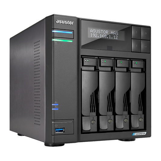 ASUSTOR Lockerstor NAS AS6704T 4-Bay