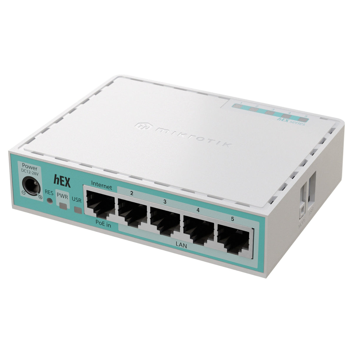 MikroTik RouterBOARD E50UG. hEX. 5x Gigabit. USB. micro SD