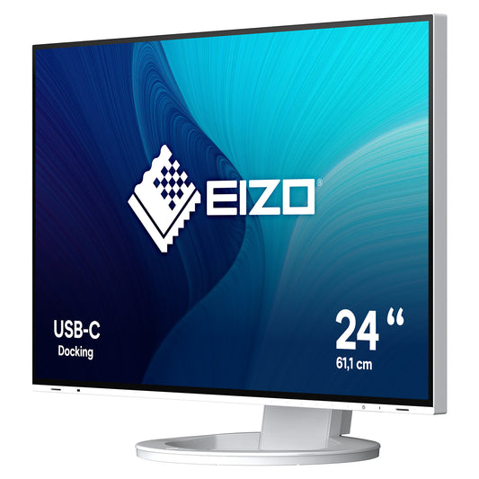 EIZO 61.0cm (24") EV2485-WT 16:10 HDMI+DP+USB-C IPS wh.