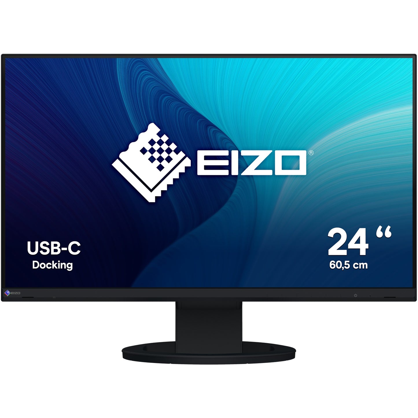 EIZO 60,5 cm (23,8 Zoll) EV2480-BK 16:09 DVI+HDMI+DP+USB-C schwarz