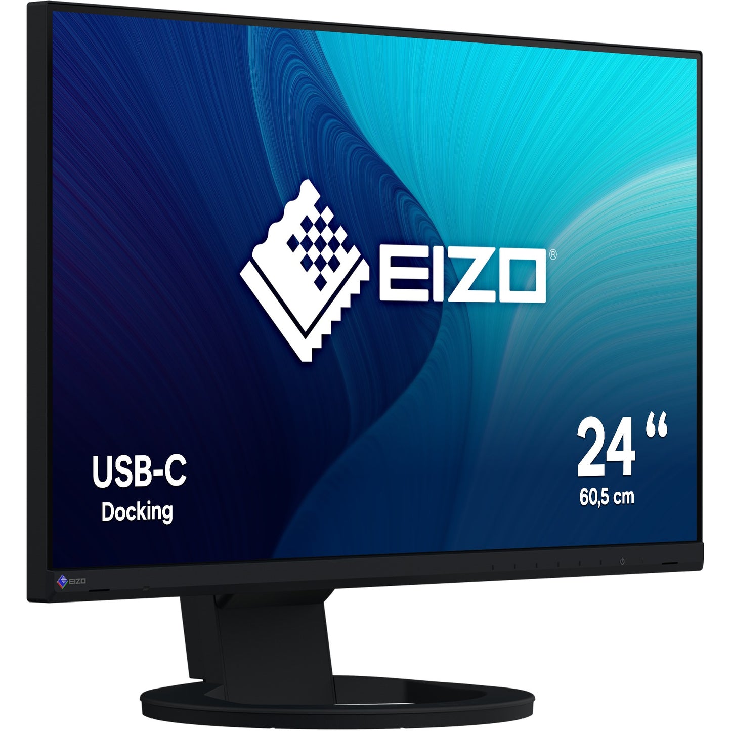EIZO 60,5 cm (23,8 Zoll) EV2480-BK 16:09 DVI+HDMI+DP+USB-C schwarz