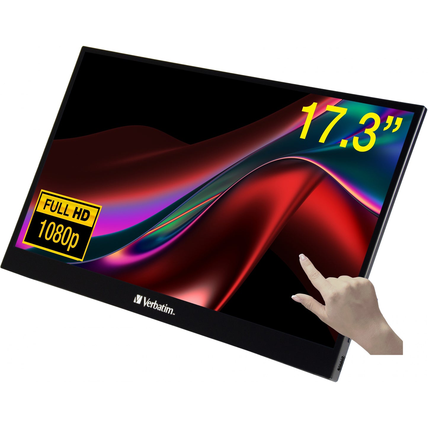 Verbatim PMT-17 Portable Touchscreen Monitor 17.3" FullHD