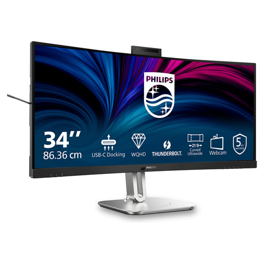 Philips 86.4cm (34.0") 34B2U6603CH 21:09 HDMI+DP+USB-C gray