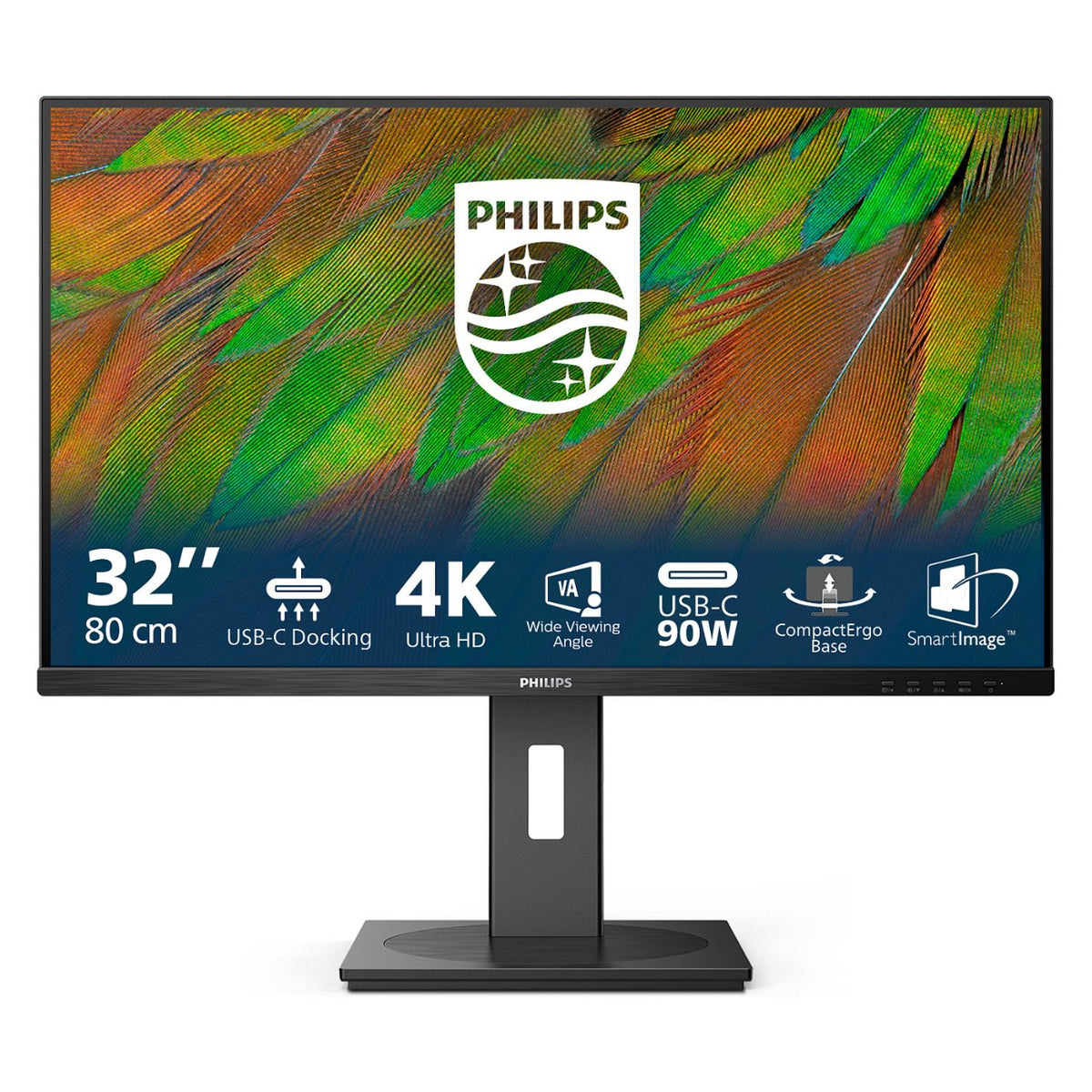 Philips 80.0cm (31.5") 32B1U3900 16:09 HDMI+DP+USB-C black