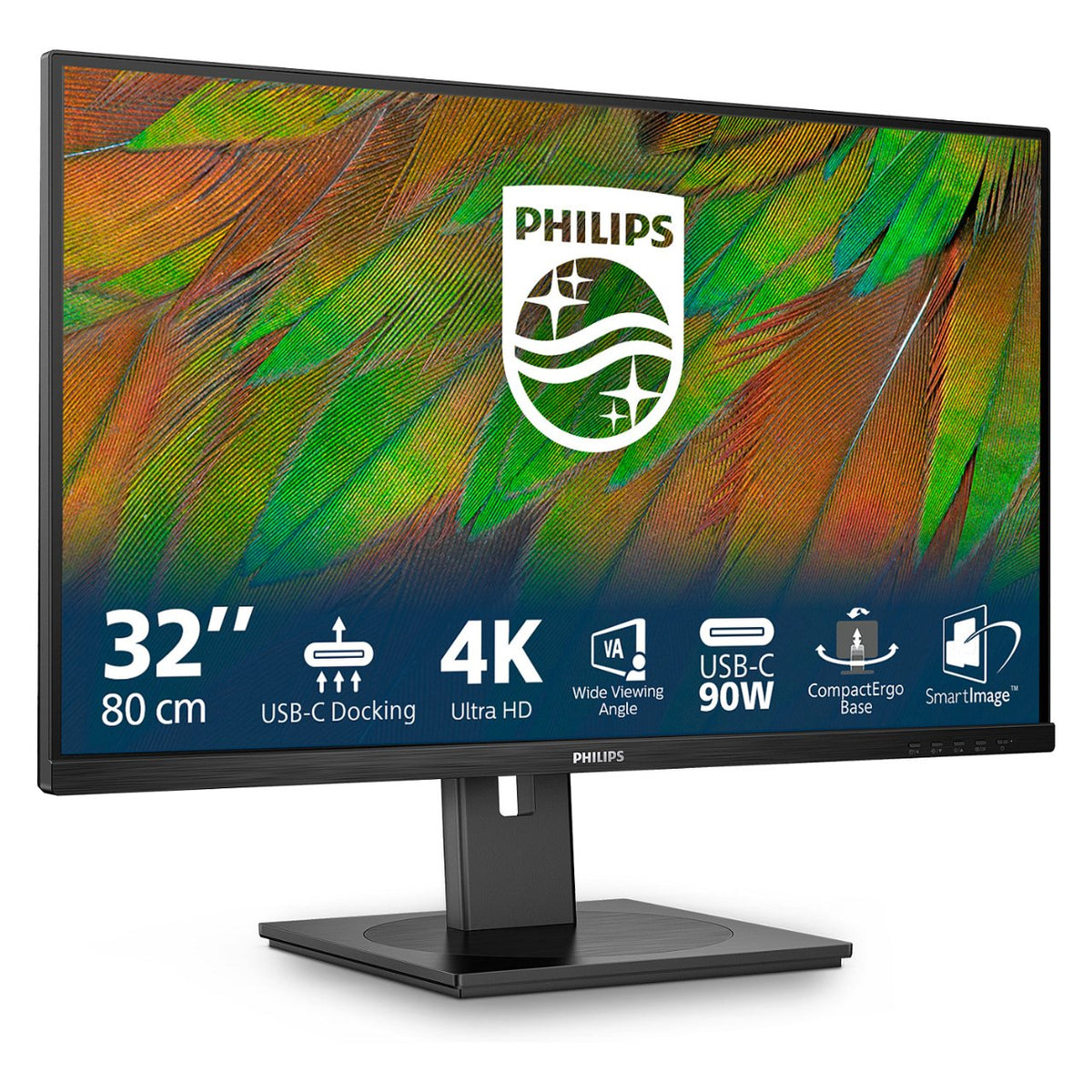 Philips 80.0cm (31.5") 32B1U3900 16:09 HDMI+DP+USB-C black