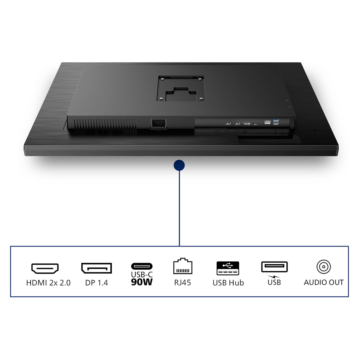 Philips 80.0cm (31.5") 32B1U3900 16:09 HDMI+DP+USB-C black