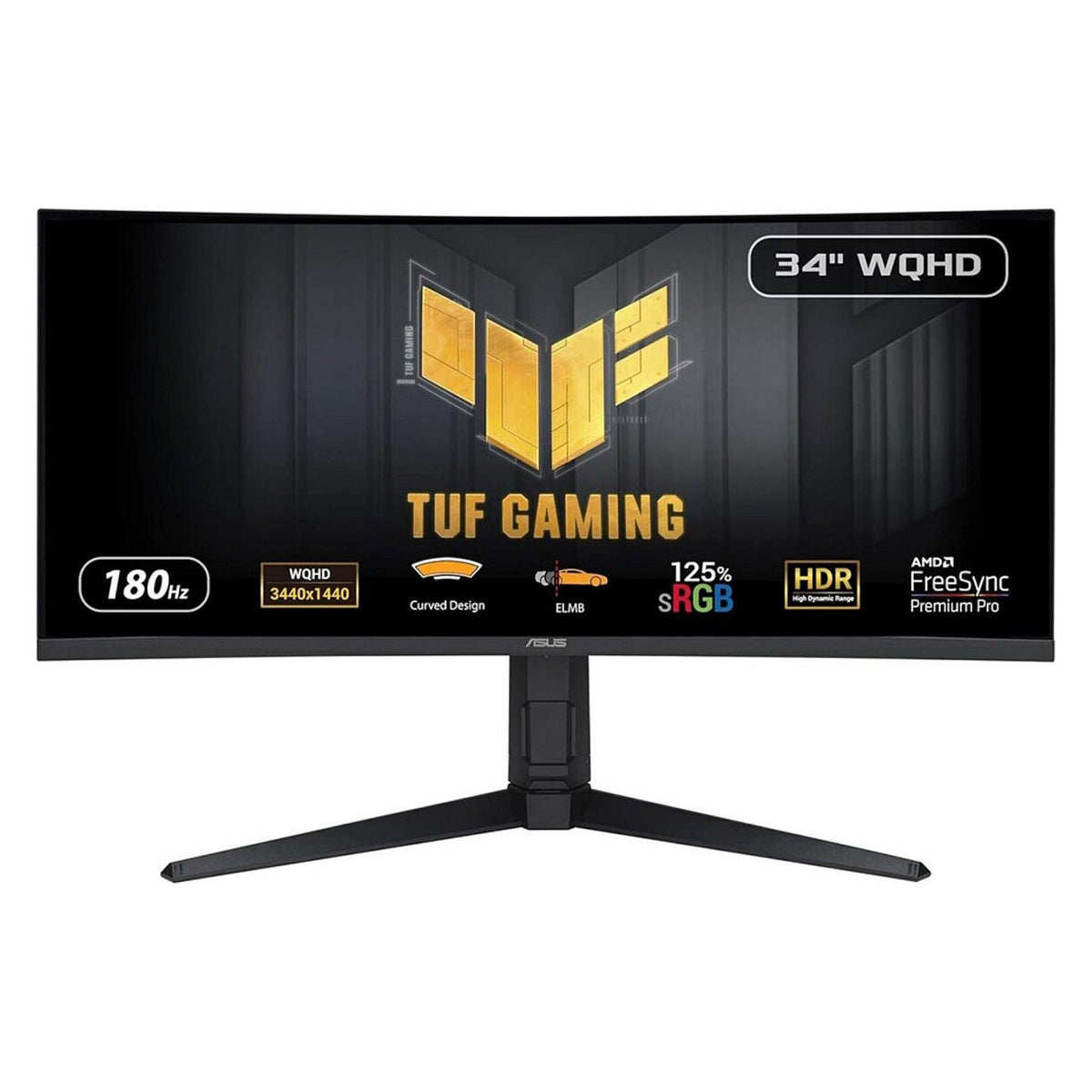 ASUS TUF Gaming VG34VQL3A 86.7cm (21:9) UWQHD HDMI DP