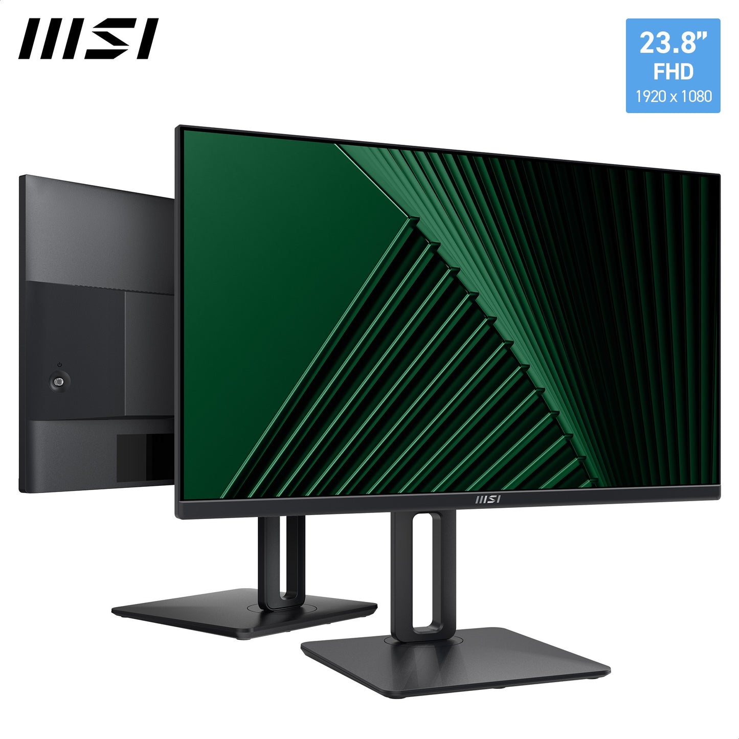 MSI PRO MP245PG 60 cm (24 Zoll) IPS FHD HDMI/DP 4 ms 100 Hz Pivot
