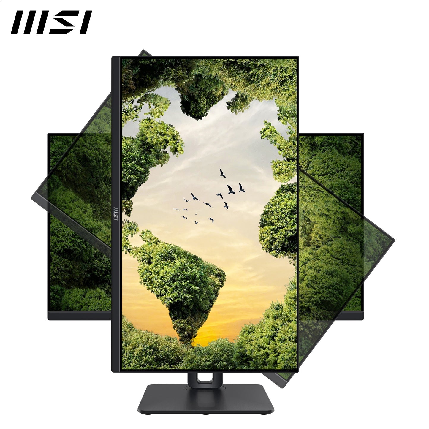 MSI PRO MP245PG 60 cm (24 Zoll) IPS FHD HDMI/DP 4 ms 100 Hz Pivot